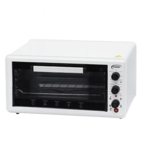 Florence - Four Électrique 52L Blanc 1500W Avec Tournebroche
