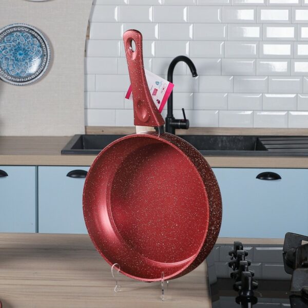 Lines Batterie de Cuisine 19 Pièces Granite Rouge – Image 4