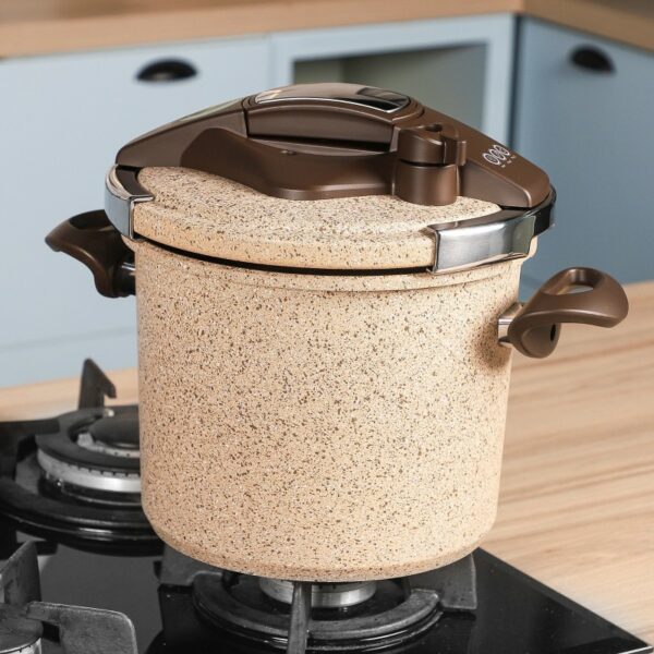 Falez - Batterie de Cuisine en Granite 50 Pièces Beige – Image 3