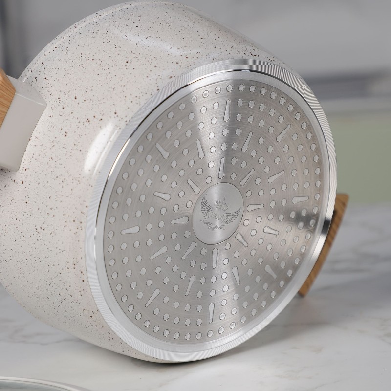 Sizar - Faitout en Granite 20 cm Beige – Image 3