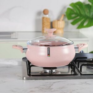 Lines - Faitout en Granite 26 cm Saumon