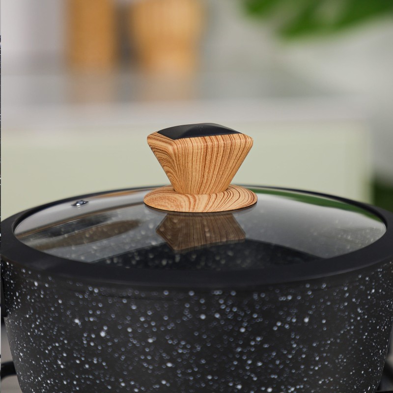 Sizar - Faitout en Granite 26 cm Noir – Image 3