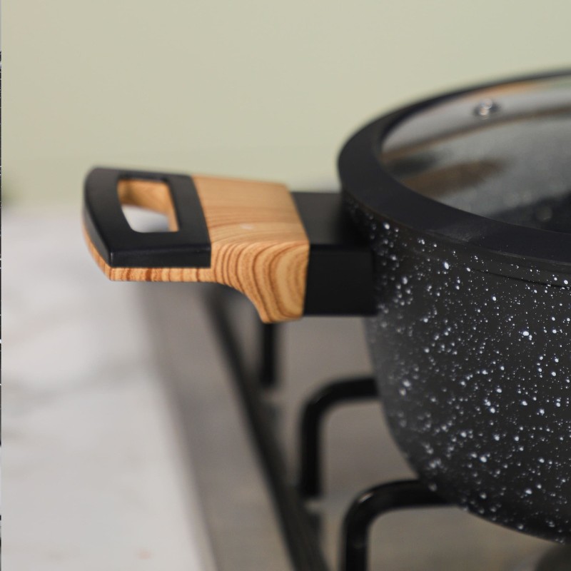 Sizar - Faitout en Granite 26 cm Noir – Image 4