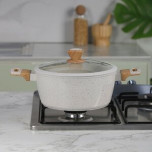 Sizar - Faitout en Granite 24 cm Beige