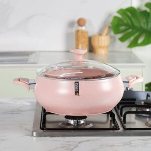 Lines - Faitout en Granite 28 cm Saumon