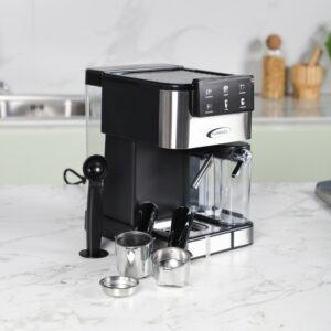 Machine à Café 5en1-Florence HK-430-Expresso & Capsules – 1350W