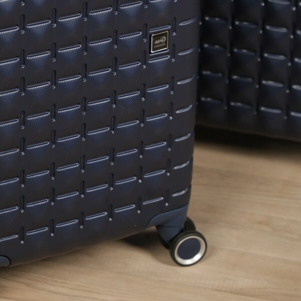 Série de 3 Valises Rigides en ABS Bleu - ABM – Image 2