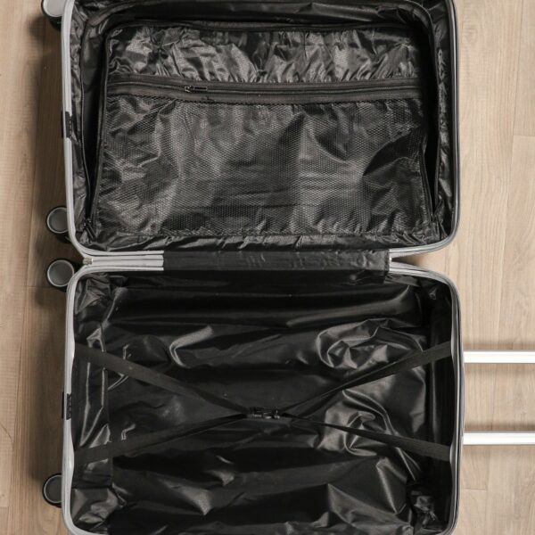 Série de 3 Valises Rigides en ABS Noir - ABM – Image 6