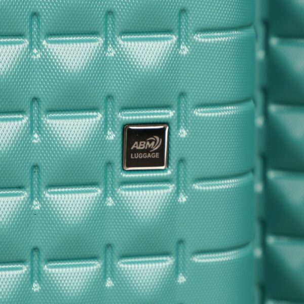 Série de 3 Valises Rigides en ABS Turquoise - ABM – Image 5