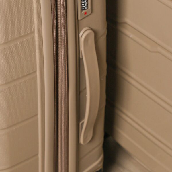 COLISEE+-Set de 3 Valises en Polypropylène Beige Incassable – Image 4
