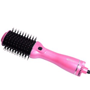 Florence HK402- Brosse Soufflante 1200W Professionnelle Rose