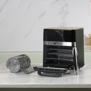 Florence AF1206- Air Fryer 12L 1800W 10En1 avec Rôtissoire