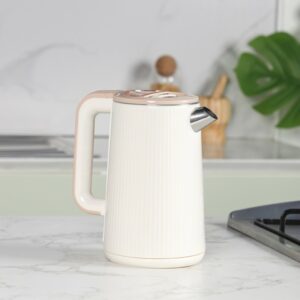 Florence HK373- Bouilloire Électrique 1500W 2L Beige