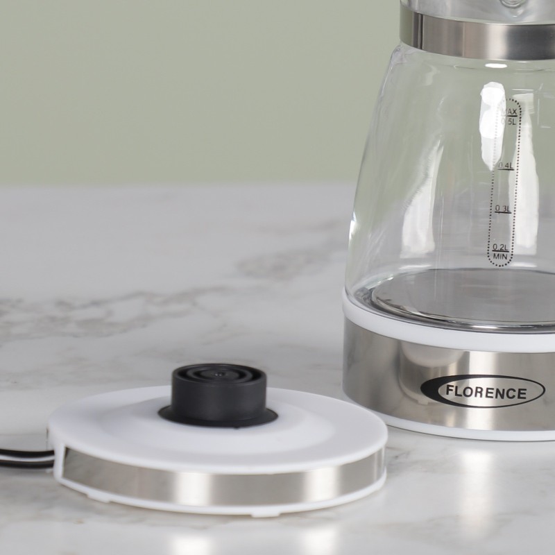 Florence HK-426- Cafetière à Café Turc 600W 0,5L Blanc – Image 2