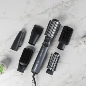 Lexical LAS-5205- Coffret Brosse Cheveux 1000W 6en1