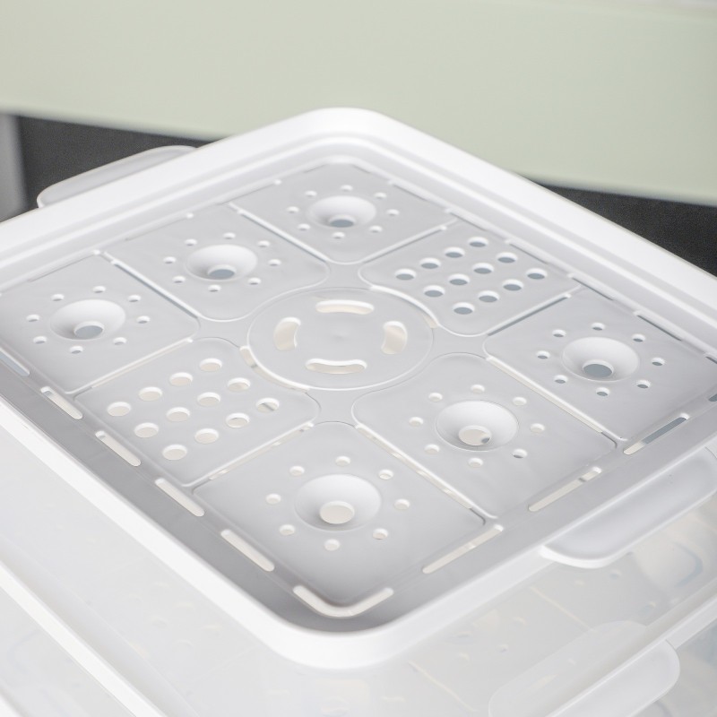 RAF R.5238- Cuiseur Vapeur Électrique 12L 1200W 3 Niveaux – Image 5