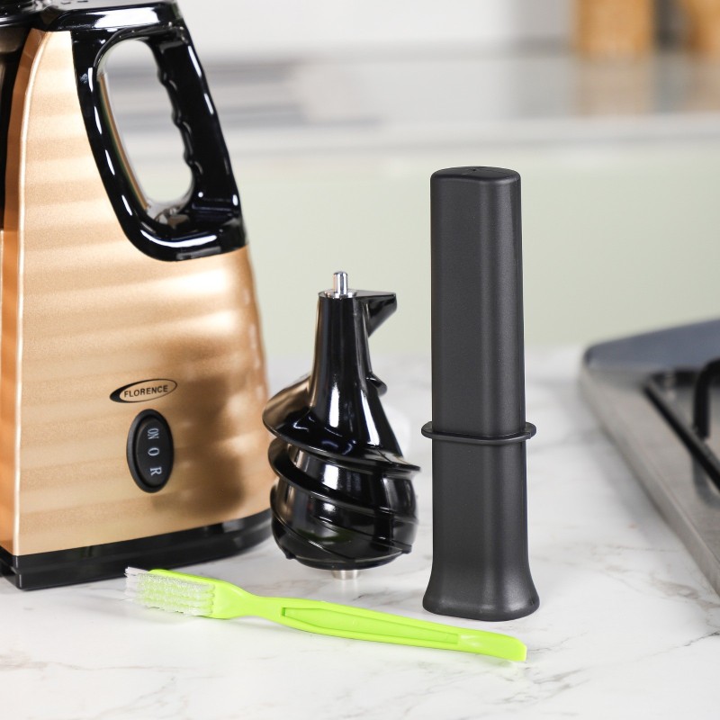 Florence HK-423- Extracteur De Jus 300W 400ML Beige – Image 3