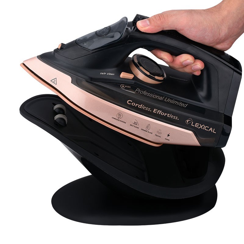 Lexical LSI-1010- Fer à vapeur 2200W Plaque En Céramique Gris – Image 2