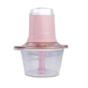 Lexical LCH-1909- Mini Hachoir 2L 300W Bol en Plastique Rose
