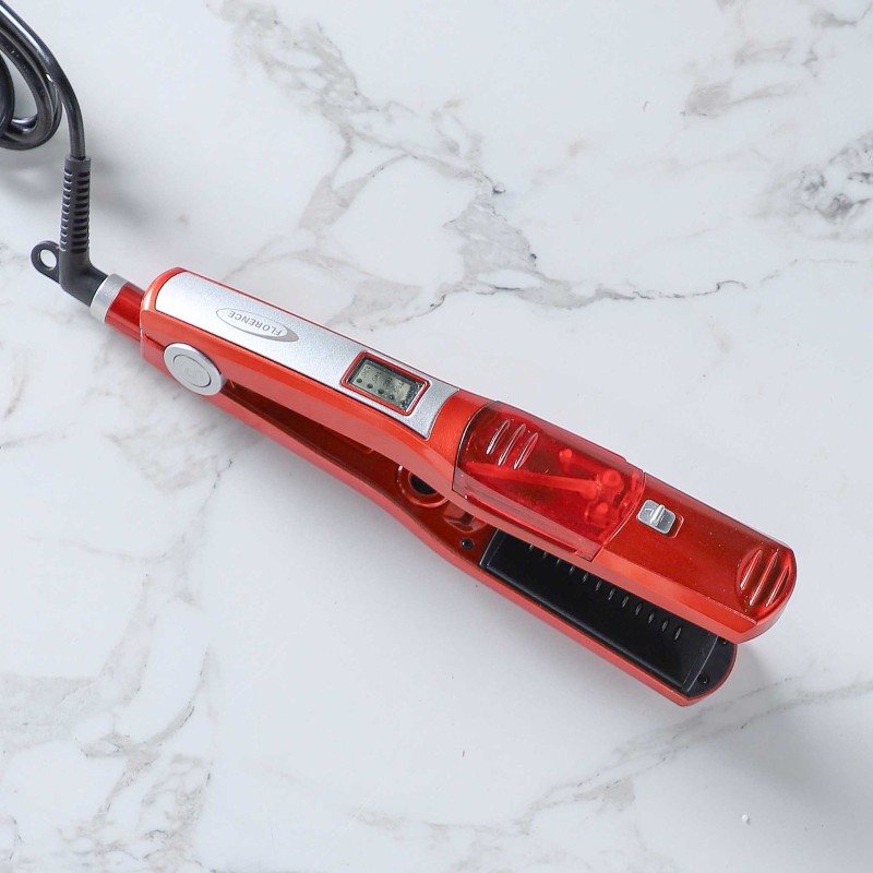 Florence FT-8100- Lisseur Cheveux À Vapeur Céramique