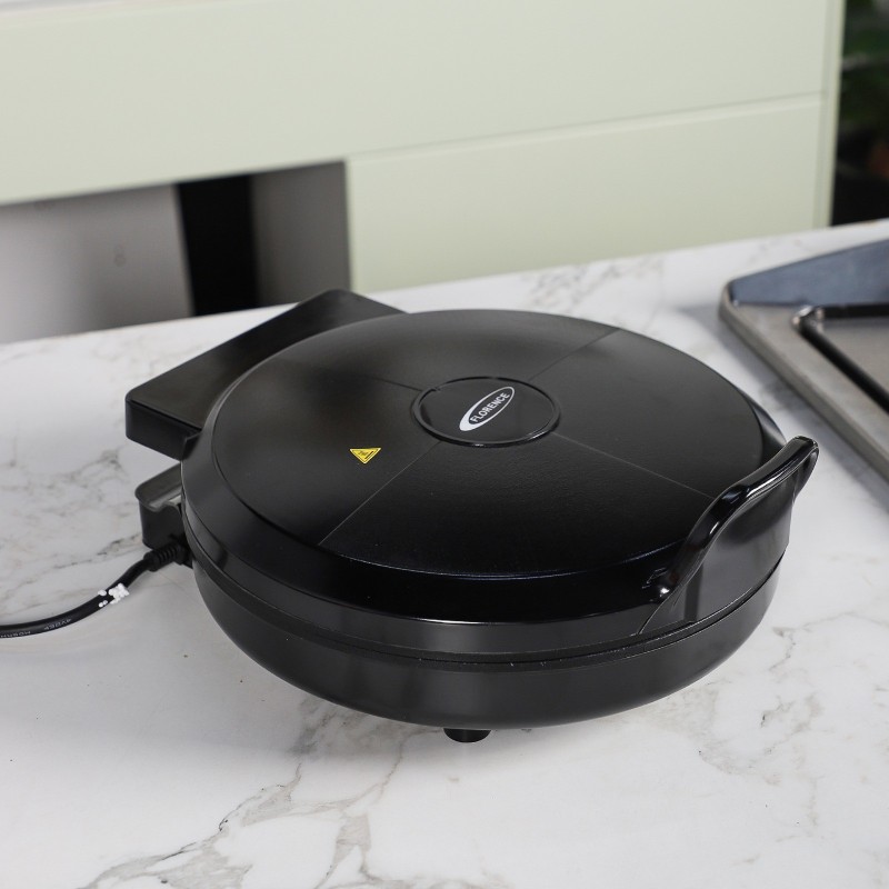 Florence HK-418- Machine à Pizza 30cm 1100W Noir – Image 2