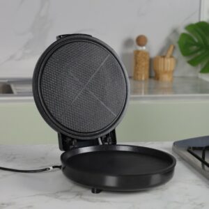 Florence HK-418- Machine à Pizza 30cm 1100W Noir