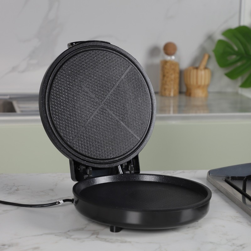 Florence HK-418- Machine à Pizza 30cm 1100W Noir