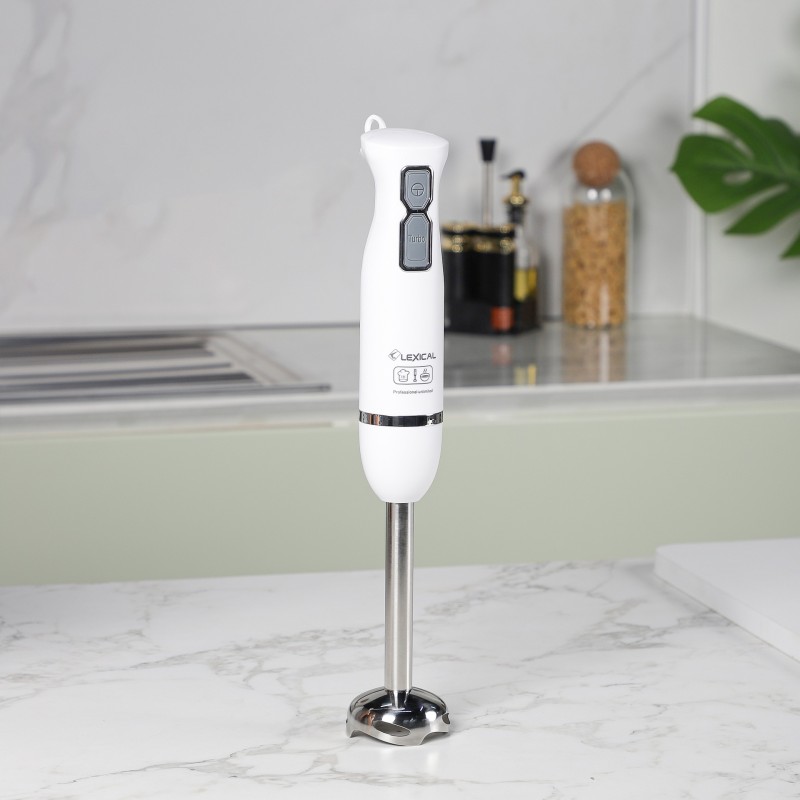 Lexical LHB-1602- Mixeur Plongeant 250W 2 Vitesses Blanc