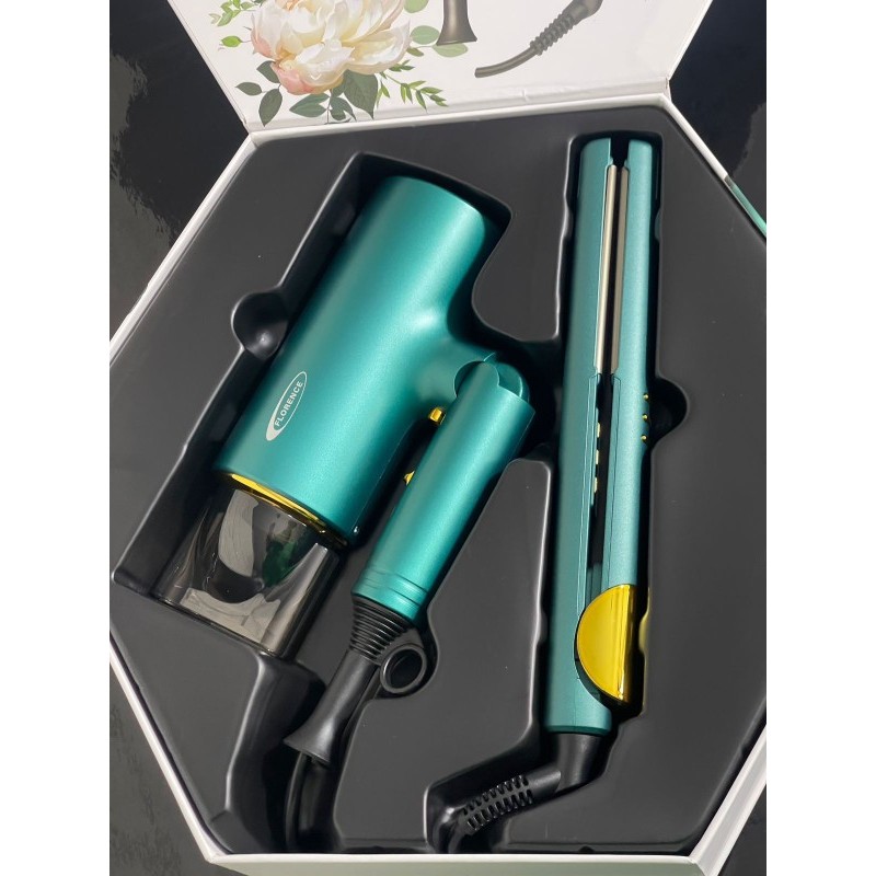 Florence HK-383- Pack Séche cheveux 2200W & Lisseur 250W – Image 3