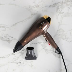 Florence HK-399- Séche Cheveux 2200W 18000 RPM Marron