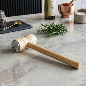 Marteau Attendrisseur de Viande en Bois