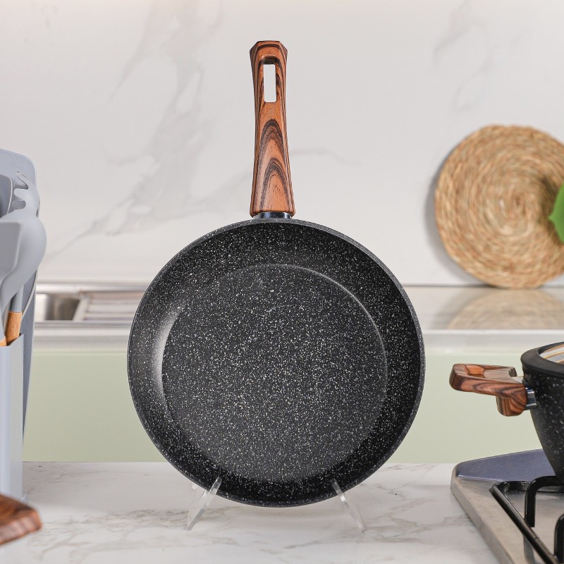 Falez - Batterie de Cuisine en Granite 37 Pièces Noir – Image 8