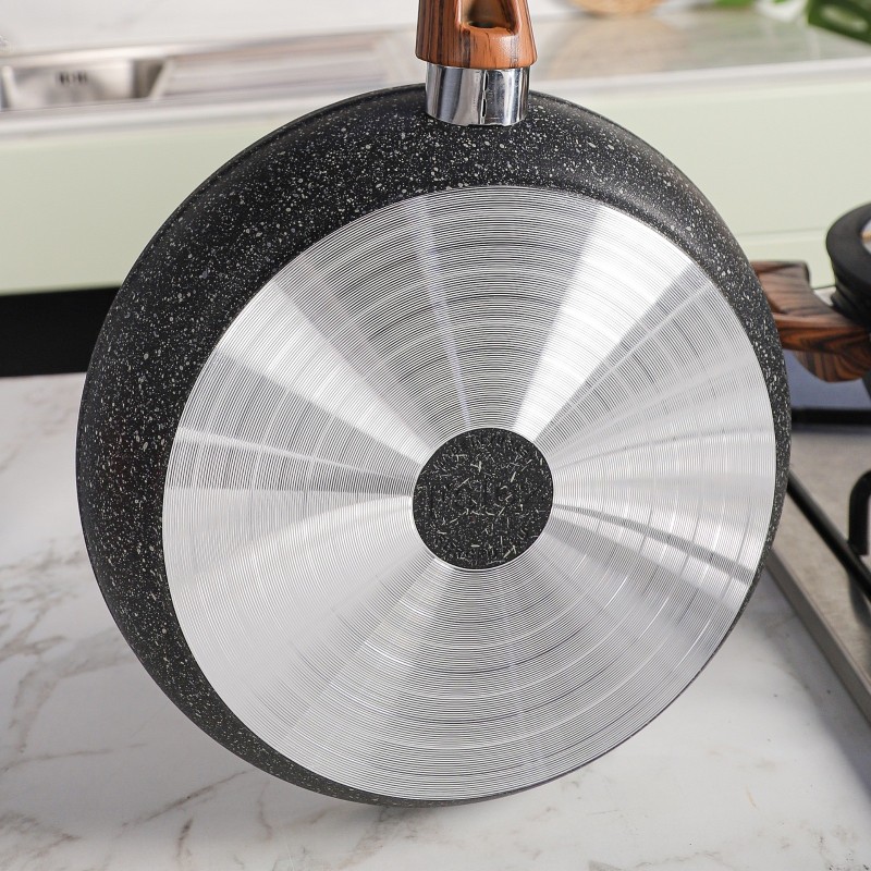 Falez - Batterie de Cuisine en Granite 37 Pièces Noir – Image 4