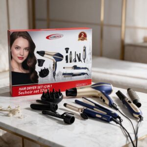 Florence AG535-S12- Coffret Cheveux 12En1 2200W