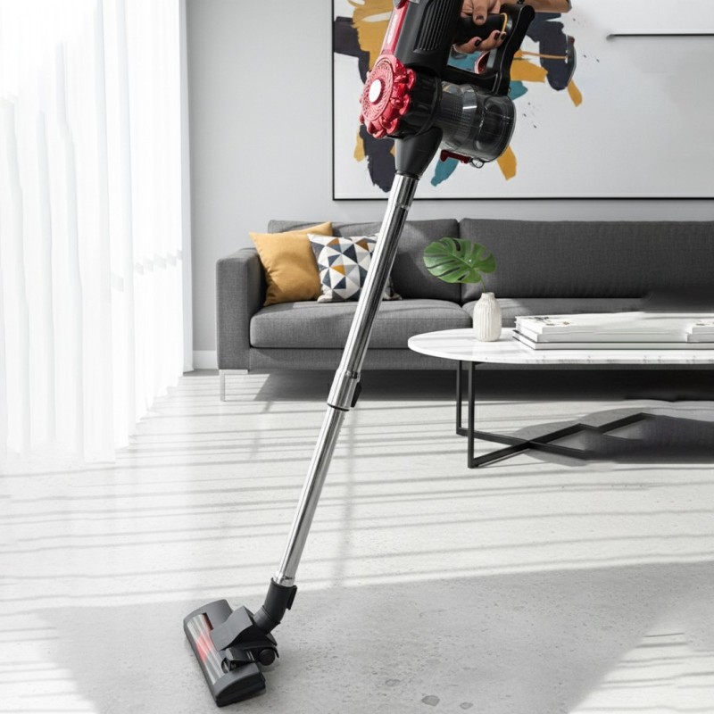 Florence HJL-2002A - Aspirateur Balais 1500W Rouge