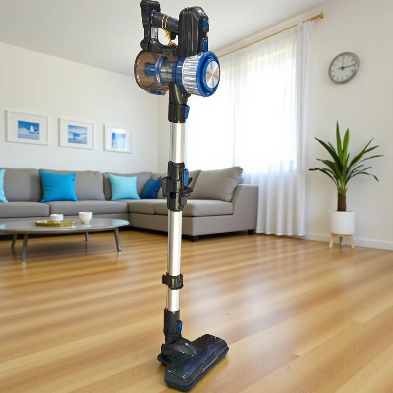 Florence HJC-2208 - Aspirateur Sans Fil 150W Lithium Power Bleu