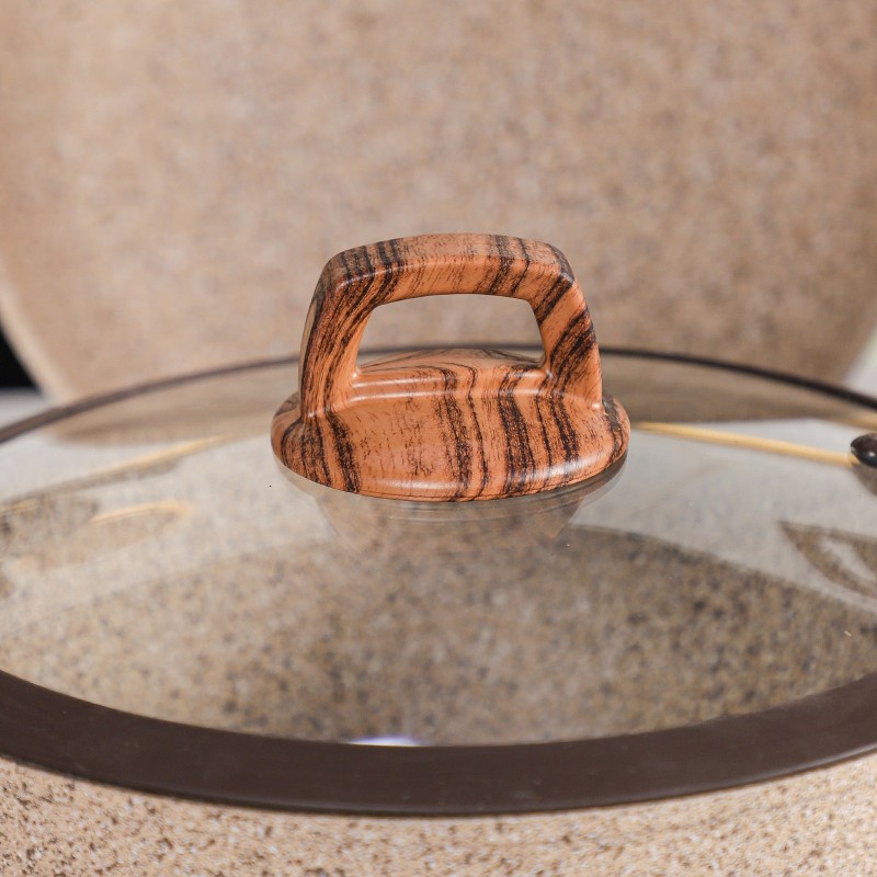 Falez - Batterie de Cuisine en Granite 37 Pièces Beige – Image 9