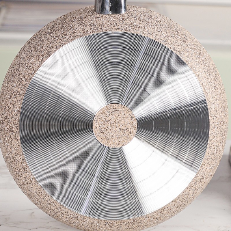 Falez - Batterie de Cuisine en Granite 37 Pièces Beige – Image 13