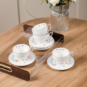 Service à Café en Porcelaine 12 Pièces