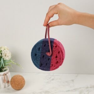 Éponge de Bain Ronde