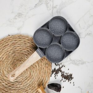 Poêle Multi-Formes 18 cm en Granite 4 Cavités