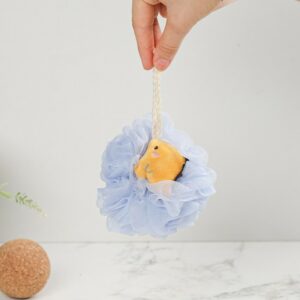 Éponge Fleur de Bain en Filet