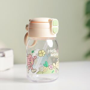 Gourde d'eau 400ML avec Paille