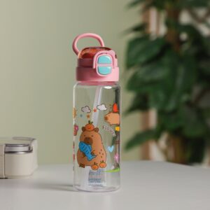 Gourde d'eau 660 ML  avec Paille