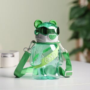 Gourde d'eau 700ml avec Paille et Sangle