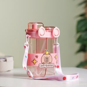 Gourde d'eau 780ML Double Compartiment avec Sangle