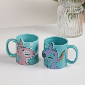 Lot de 2 Mugs Couple 350ML en Céramique