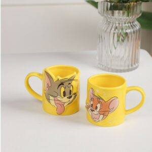 Lot de 2 Mugs Couple 350ML en Céramique