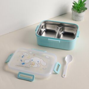 Lunch Box avec Compartiments Inox & Couvercle Hermétique