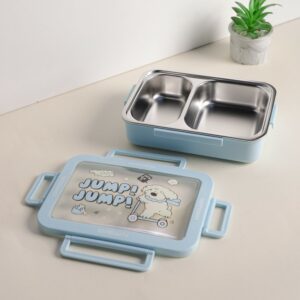 Lunch Box avec Compartiments Inox & Couvercle Hermétique